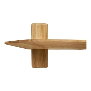 Raft de perete Calcata, Natural, 22x110x18.5 cm - Img 3