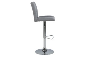 Scaun de bar Sylvia V1, Gri, 115x41.5x52 cm - Img 4