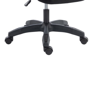 Scaun de birou, Meton, Negru, 60x48x128 cm - Img 12