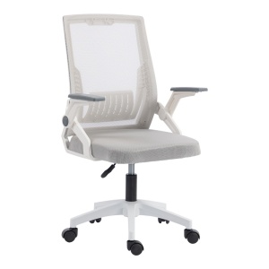 Scaun de birou, Penza, Alb, 58x48x102 cm