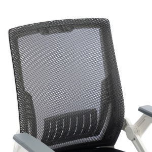 Scaun de birou V2, Penza, Alb, 58x48x102 cm - Img 7