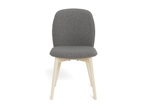 Scaun dining Cindy, Gri, 89x49x56 cm - Img 3