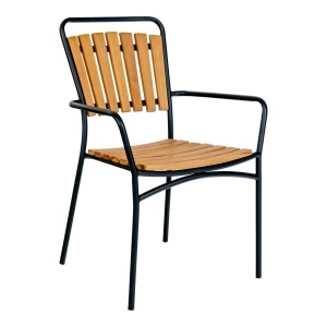 Scaun dining Cleveland, Natural, 58x64x91 cm - Img 5