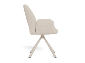 Scaun dining Graham, Bej, 87x59x62 cm - Img 5