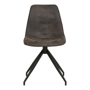 Scaun dining Monaco, Gri, 56x48x86 cm - Img 3