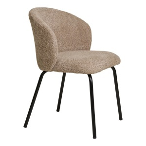 Scaun dining Safira, Bej, 58x56x79 cm