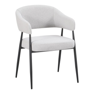 Scaun Filonda, Gri, 47x58x79 cm