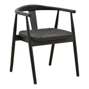 Scaun Gernine, Negru, 56x49x73 cm