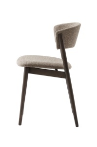Scaun REVERE, Bej, 51x77x54 cm - Img 2
