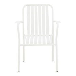 Scaun stivuibil, Vista, Alb, 60x62x84 cm - Img 5