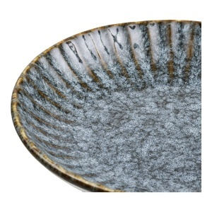 Tava decorativa, Albastru, 20.5x20.5x7 cm - Img 2