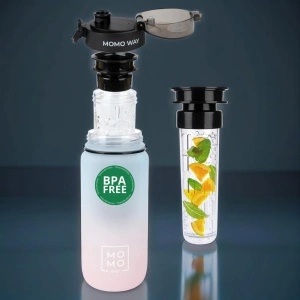 Sticlă de Apă Tritan Fără BPA, 600 ml – Ideală pentru Copii și Activități Outdoor - Img 2