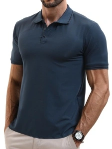 Tricou Polo Bărbați Vortewind – Mânecă Scurtă, Uscare Rapidă, Sport/Casual, L - Img 3
