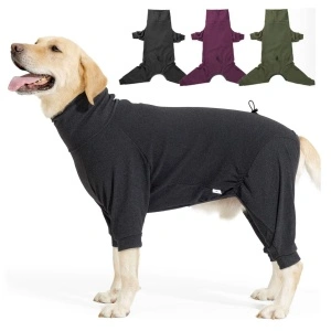 Costum de Iarnă din Fleece pentru Câini, Acoperire Completă (cu Picioare), Mărimi L