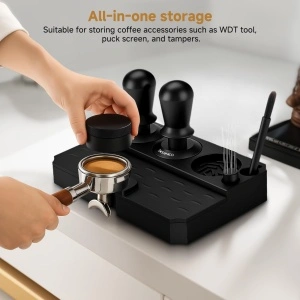 Stație organizare accesorii espressor / Suport Tamper și Portafiltru (Barista Station) - Img 2