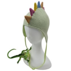 Căciulă Dino din Lână Fiartă Dublată cu Bumbac Organic ,Culoare Dusty Green