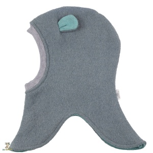 Cagula copii din lana fiarta,Culoare Gray Melanj