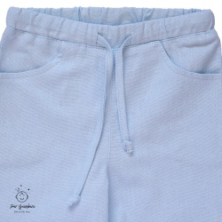 Compleu din in pentru copii,Culoare Blue - Img 4