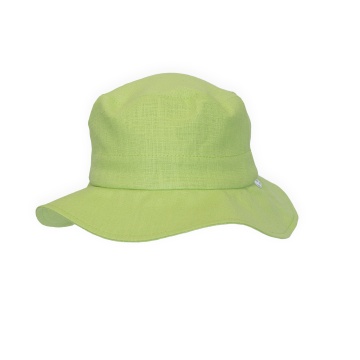 Pălărie de Damă din In Prespălat ,Culoare Verde Fistic - Img 3