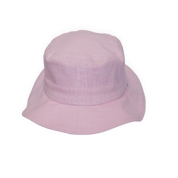 Palarie dde dama din in ,culoare pink.