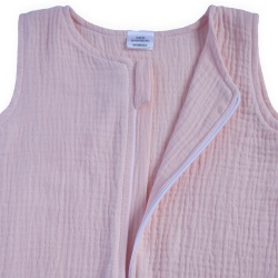 Sac de dormit din muselina tip maieu,Culoare Pink - Img 2