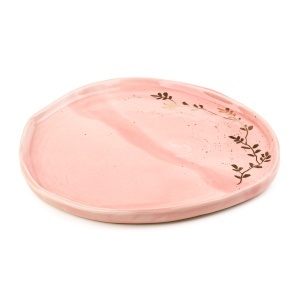 Farfurie Cuib Roz | 24 cm