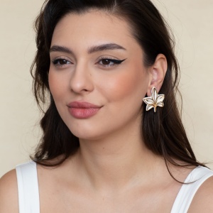 Cercei tip stud - Iedera Contur - Img 4