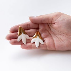 Cercei Stud - Lalea Stilizata