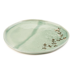 Farfurie Cuib Verde | 24 cm
