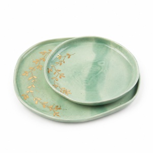 Farfurie Cuib Verde | 24 cm - Img 2