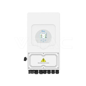 Invertor Deye 6kW Monofazat Hibrid SUN-6K-SG05LP1-EU 10 ani Garantie, Display LCD, Intrare pentru Generator