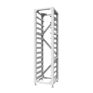 Rack Metallic Deye pentru 12 baterii + modul 3U-HRack