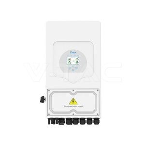 Invertor Deye 8kW Monofazat Hibrid SUN-8K-SG05LP1-EU-AM2-P Display LCD, Intrare pentru Generator, 10 ani Garantie
