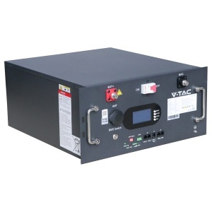 Acumulator V-TAC 9.6kWh 48V LiFePO4 IP20 Versiune Wi-FI - Img 2