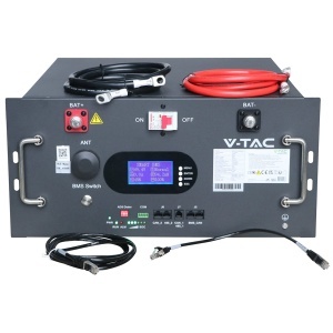 Acumulator V-TAC 9.6kWh 48V LiFePO4 IP20 Versiune Wi-FI