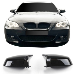 Capace oglinzi BMW E60 E61 LCI negru lucios