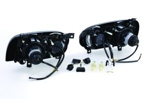 Faruri VW Golf 3 'Hella Twin look Dual Round' cu lupa - Img 5