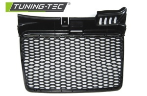 Grila Audi A4 B7 'RS Style' negru mat - Img 4