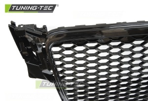 Grila Audi A4 S4 B8 (2008 - 2011) 'RS Style' negru lucios - Img 3