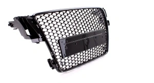 Grila Audi A5 8T (2007 - 2011) RS look negru lucios PDC - Img 5