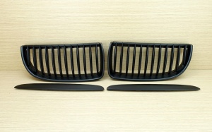 Grila BMW E90 E91 NFL negru mat - Img 3