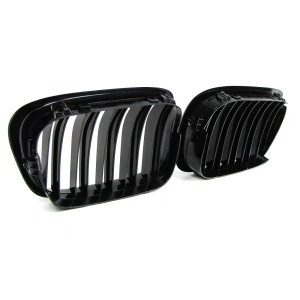 Grila dubla BMW E39 M-LOOK negru lucios - Img 3