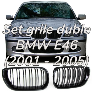 Grila dubla BMW E46 FL facelift (2001 - 2005) M-LOOK