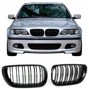Grila dubla BMW E46 FL facelift (2001 - 2005) M-LOOK