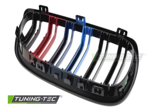 Grila dubla BMW E92 E93 NFL M-Power negru lucios - Img 6