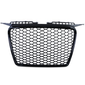 Grila fara emblema Audi A3 8P (2005 - 2008) RS Style negru lucios - Img 5