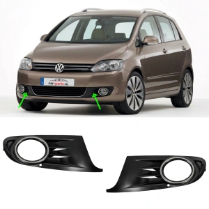 Grila proiectoare VW Golf 6, Golf Plus (2009 - 2014) - Img 2
