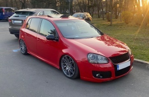 Grila sport fara emblema VW Golf 5, Jetta 'GTI look' - Img 6