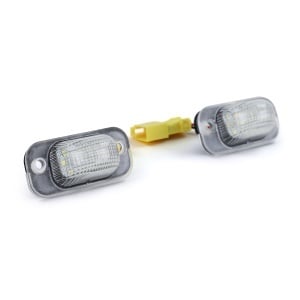 Iluminare numar inmatriculare VW Golf 2, Jetta MK2, Seat Toledo cu LED - Img 3