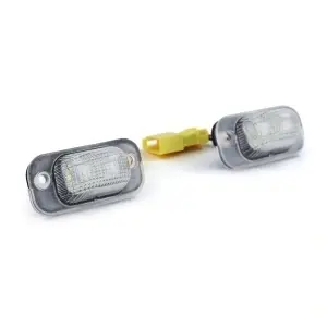 Iluminare numar inmatriculare VW Golf 2, Jetta MK2, Seat Toledo cu LED - Img 3